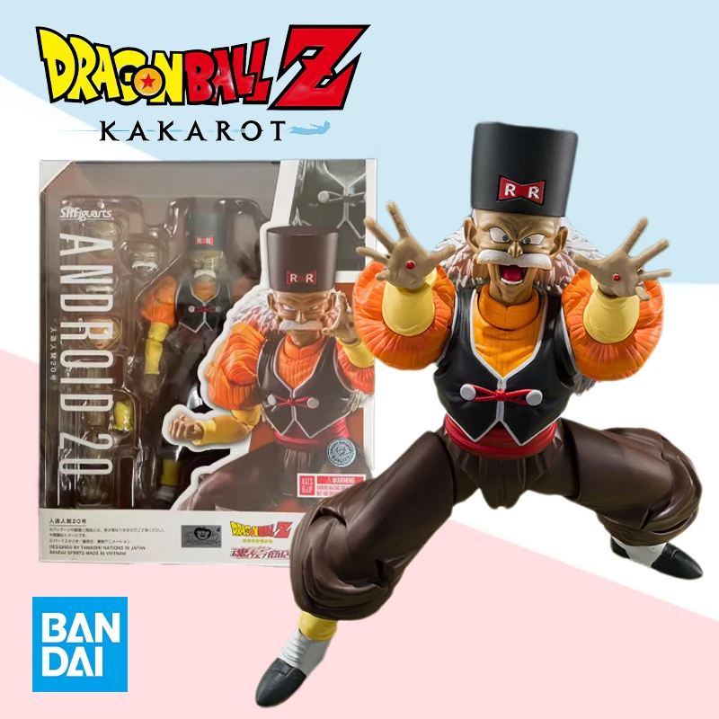 

Bandai оригинальная коробка S.H. Фигуртс SHF Драконий жемчуг ANDROID 20 полнофункциональная аниме модель комплект готовая игрушка Подарки для детей