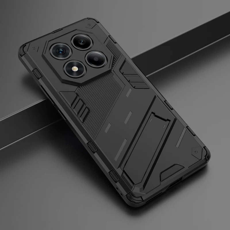 Punk Style Full Protection Armor Case with Kickstand Bracket