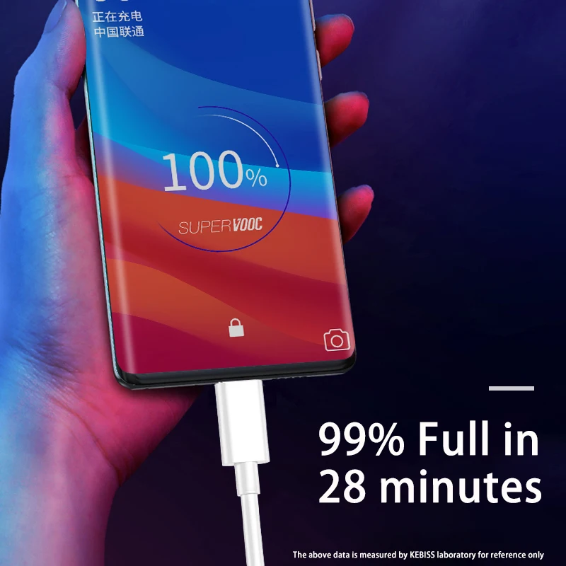 USB C Cable 5A Fast Charging Cord for OPPO Find X Reno R17 Mobile Phone Accessories Data Wire Type C Cable Charger USB Cable