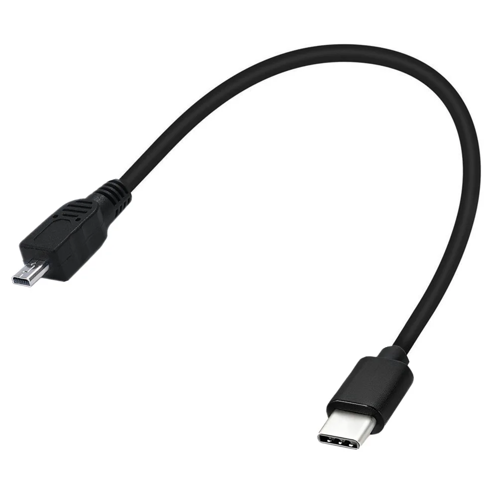 Type-c Otg Micro Usb Data Line Mini8p Phone Reads Dslr Photos Video For Nikon 0.25m Data Cable