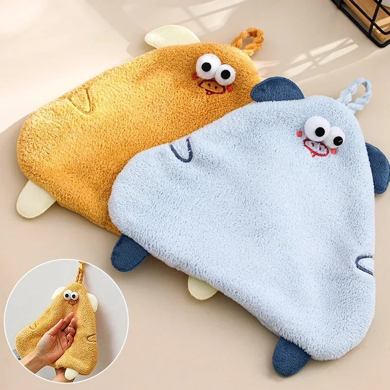 Hand Towel For Child Absorbent Cartoon Kitchen Towel High-efficiency Tableware Cleaning Kitchen Tools Soft Hand Towels microfiber towel hand towel microfiber hand towel