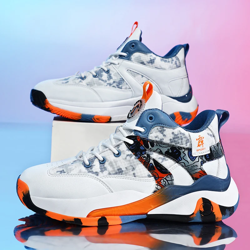 

Basketball shoes Breathable comfortable sports shoes Training sports basketball shoes Men's high-quality sports shoes39-44