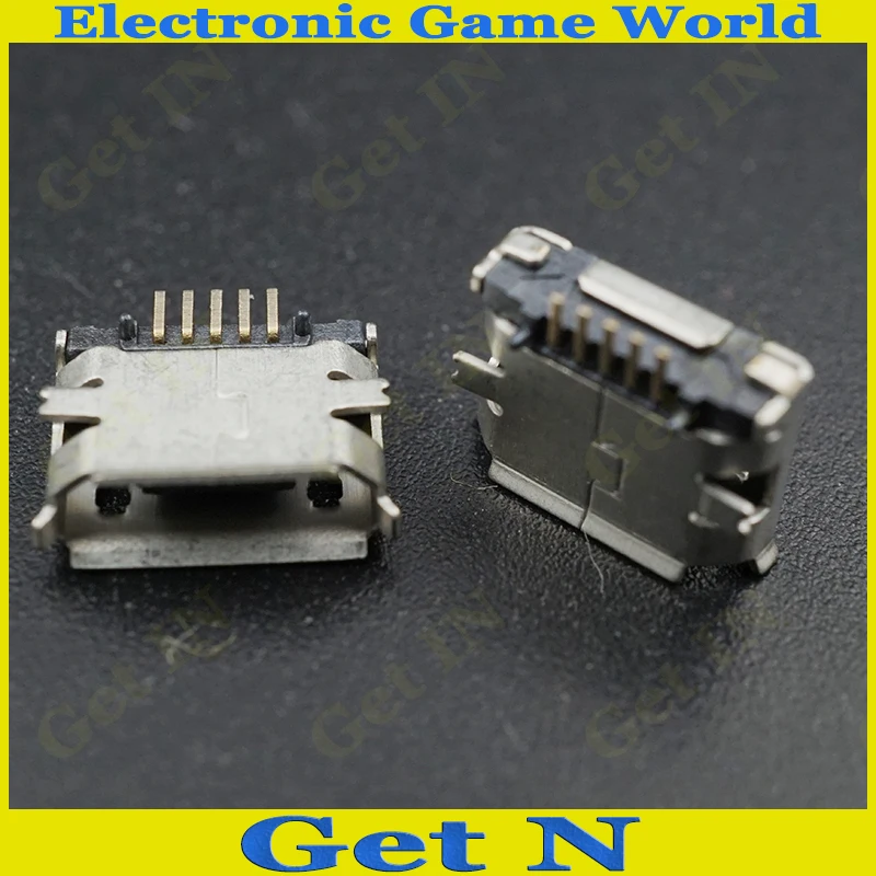 

2DIP SMD 7.2 Micro USB Connector Charging Jack for Tablet PC Mobile Phones 1000PCS/LOT