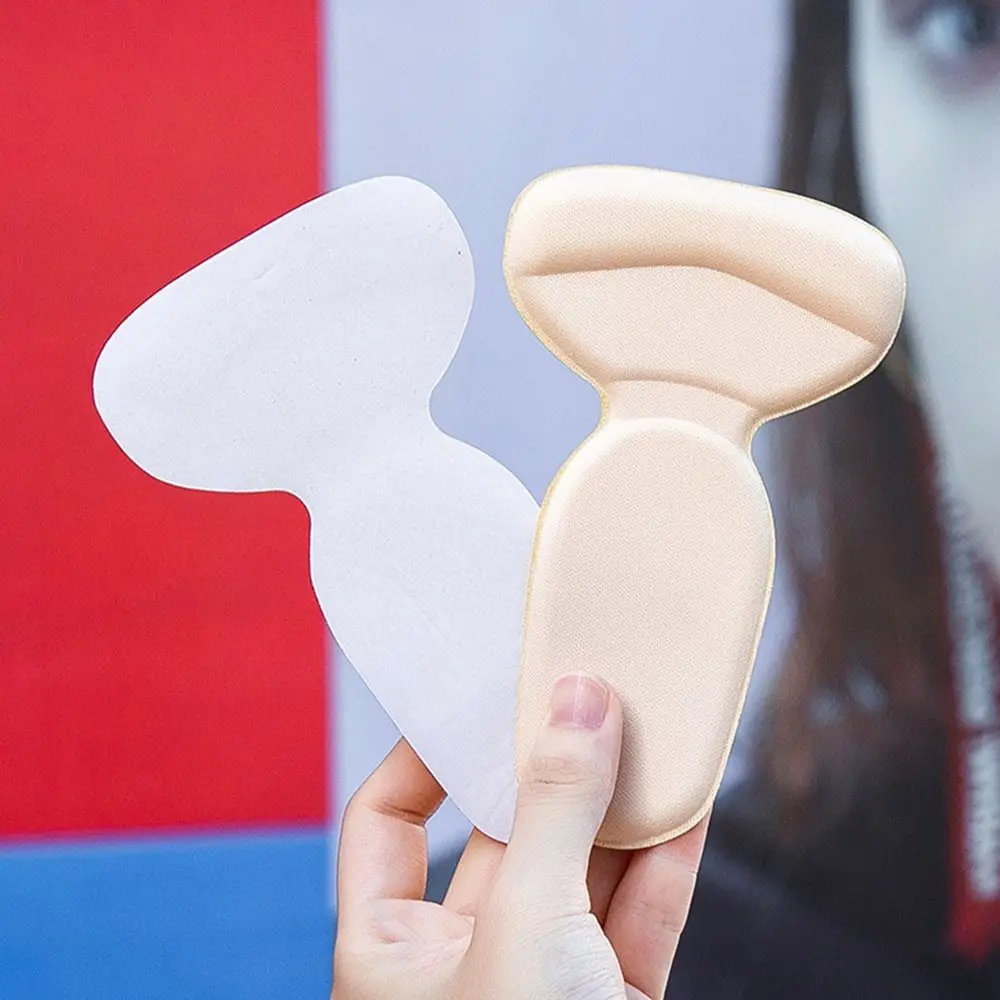 1Pair T Shape Shoe Heel Insoles Foot Heel Pad Sport Shoes Adjustable Antiwear Feet Insert Insoles Protector Sticker Cushion shoe insoles heel patch insole heel protector heel protector pads heel insoles heel cushion insole heel cushion protector heel protector patches