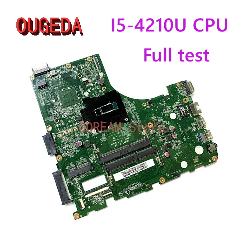 

Оригинальная материнская плата OUGEDA V5WE2 для ноутбука Acer Aspire LA-9532P E1-572G E1-572, материнская плата для ноутбука 2955U SR1DU, полный тест