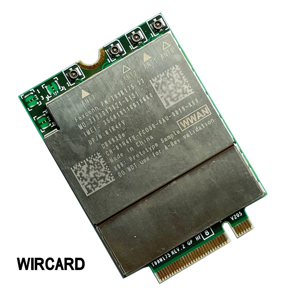 Wircard T99w175.33 Dw5930e X55 5g Módulo dp n 01r4fv para Dell Latitude Portátil 5430 7330 - Imagem 4