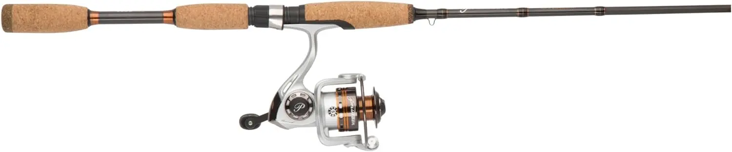 

6' Monarch Spinning Rod Combo, 2-Piece Graphite Rod, Size 30 Reel, Right/Left Handle Position, Lightweight and Corrosion-Res