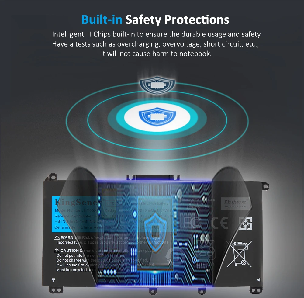 Bateria HP Pavilion 15-CS