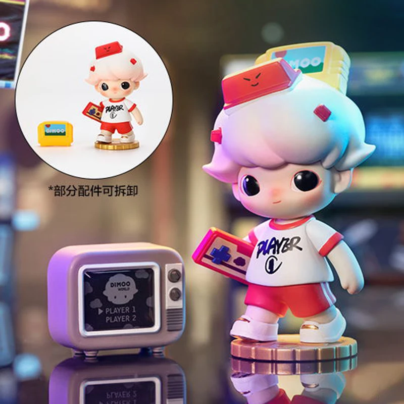 thumbnail image 1 of POP MART Dimoo Time Roaming Series Caja Sorpresa Juguetes Caja Misteriosa Figura Misteriosa Caja Sorpresa Juguetes Kawaii Modelo Regalo de Cumpleaños, 1 of 4