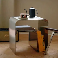 Side Table Integrally Molded Storage Cabinet Coffee Desks Vintage Bauhaus Antique Minimalist Stainless Steel Bedside Table 1 Side Table Integrally Molded Storage Cabinet Coffee Desks Vintage Bauhaus Antique Minimalist Stainless Steel Bedside Table 1