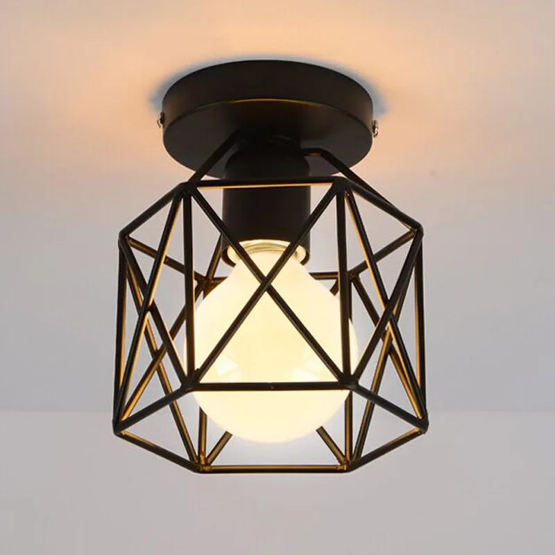 

Iron ceiling lamp, entrance hall, kitchen, porch, balcony, corridor, corridor lamp, rural retro mini