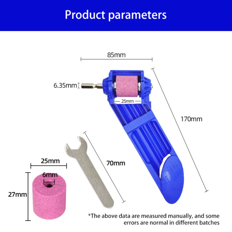 New Drill Bit Sharpener Portable Wear Resistant Grinding Wheel Bit Sharpening Grinding Machine And Twist Drill Bit Power Tools