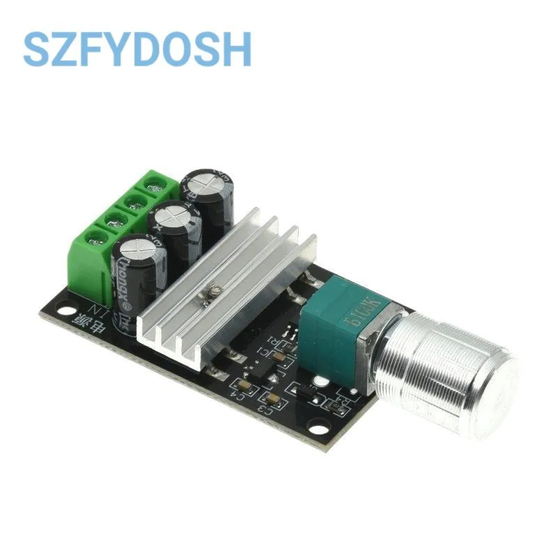 PWM DC Motor Speed Regulator 6V 12V 24V 28V 3A Speed Regulating Switch module 1203BK