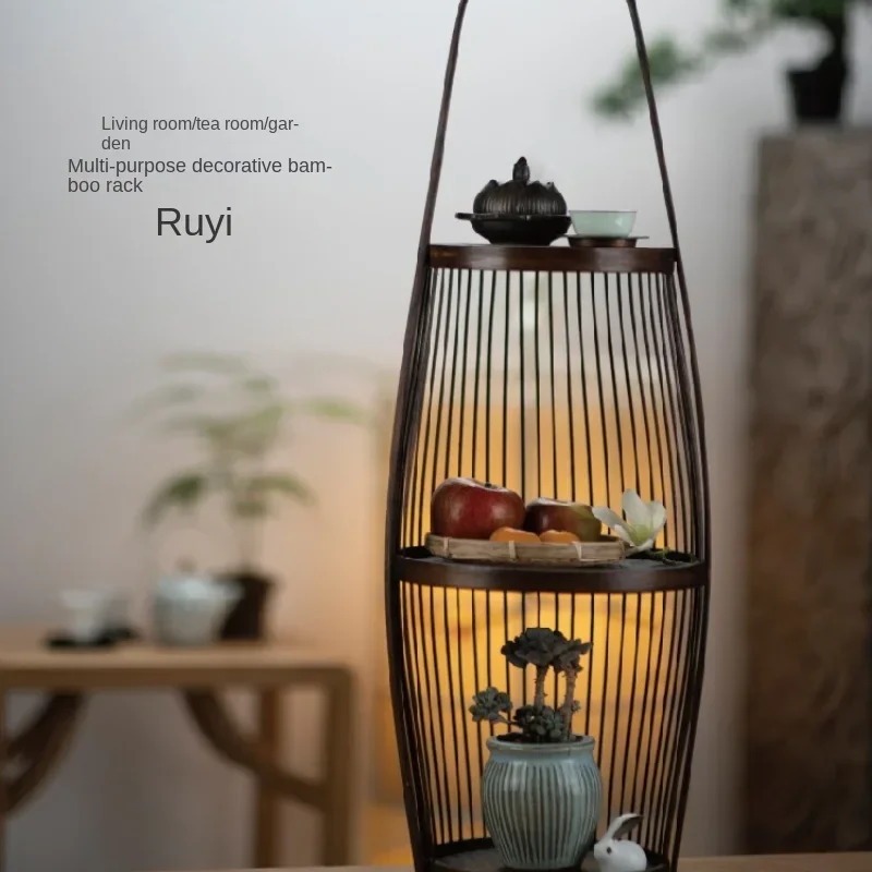 

Chinese Style Living Room Entrance Zen Tea Room Decoration Decoration Garden Creative Floor Crafts