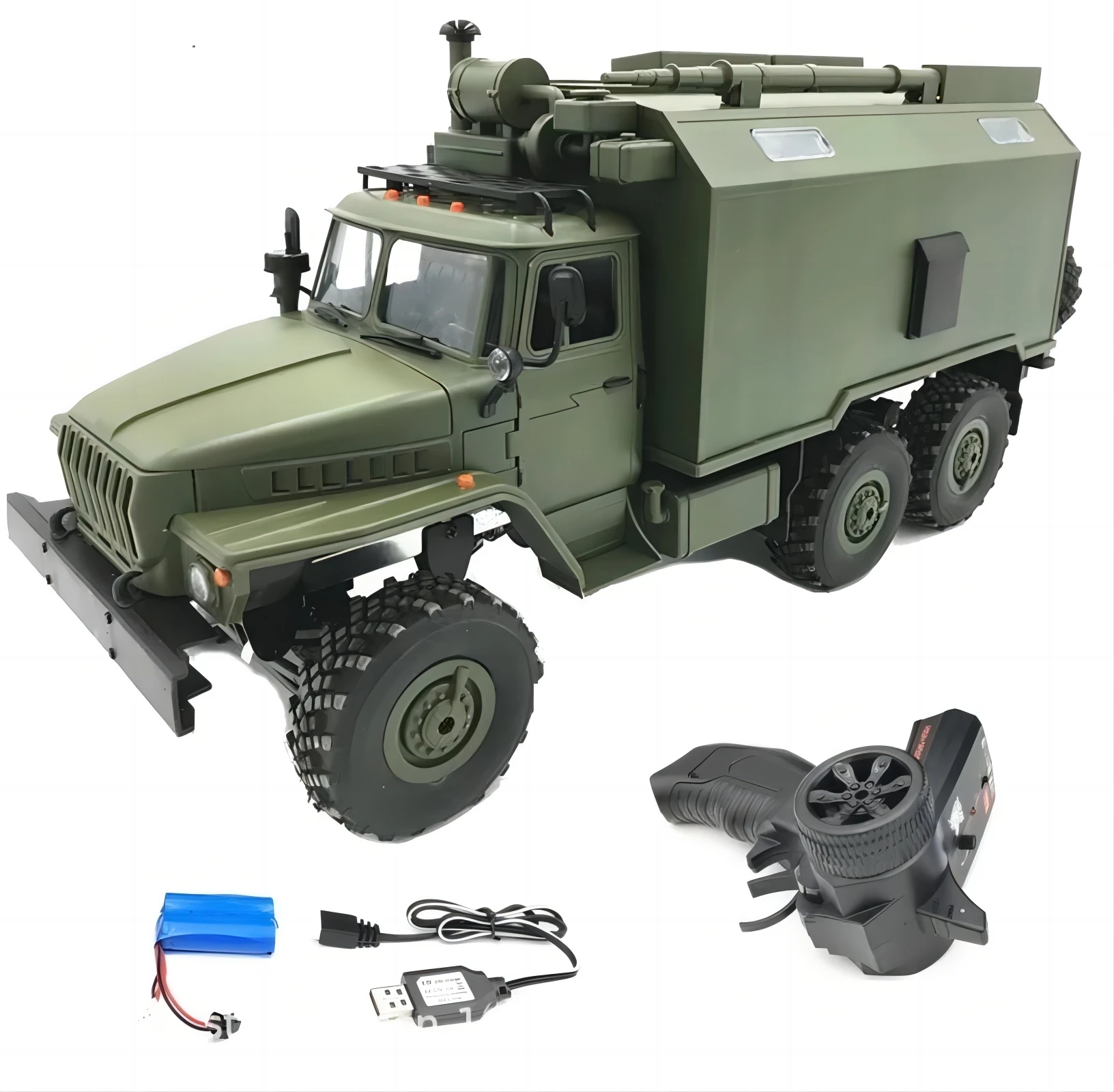 WPL B36-3 Full Scale Military Remote Control Transport