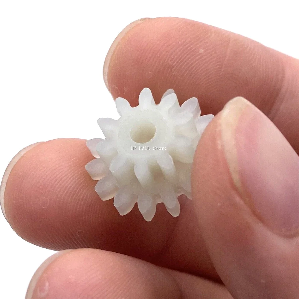 Motor Gear Transmission Gear Electric Bike Gear 1M 10T 15T 3mm Nylon Plastic Gear DIY Toy Excavator Boom Gear