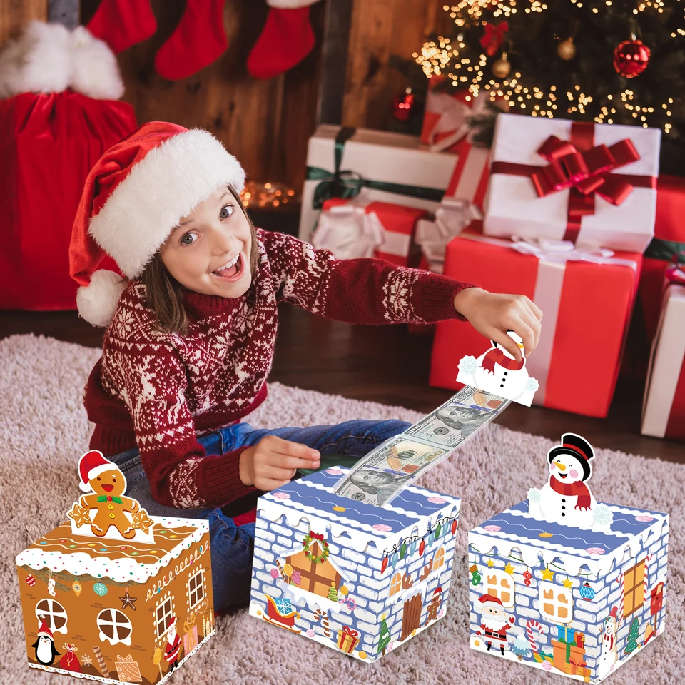 Juego De 30 Soportes De Dinero De Navidad Para Dinero En Efectivo