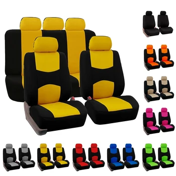 Coprisedili per auto Set completo Coprisedili per automobili Coprisedili per veicoli Accessori per auto universali Car-St per Renault Logan