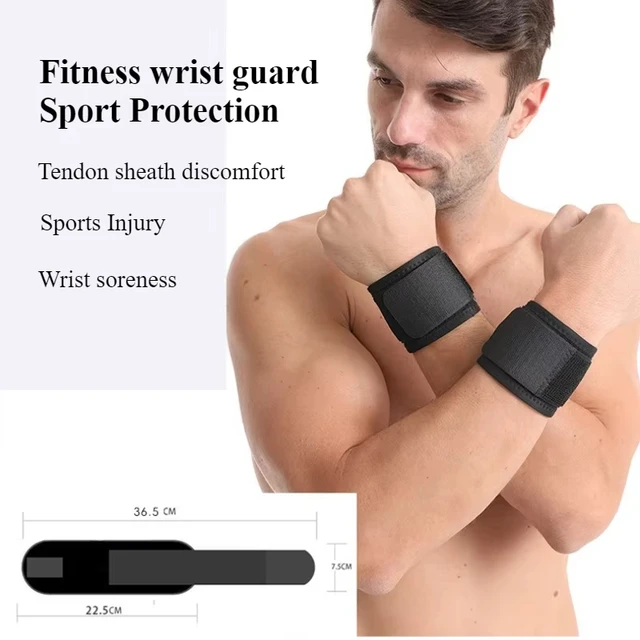 1Pc/2Pcs Sports Wrist Strap For Weightlifting Badminton Volleyball Fitness Tendon Sheath Protection Compression Wrist Strap 1Pc/2Pcs Sports Wrist Strap For Weightlifting Badminton Volleyball Fitness Tendon Sheath Protection Compression Wrist Strap