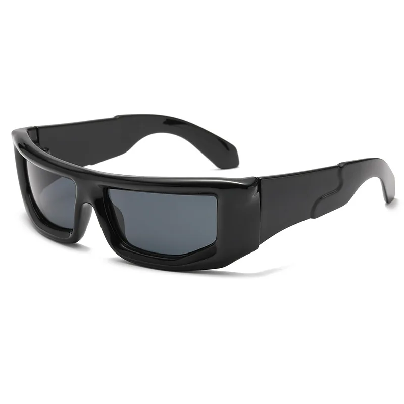 

Новинка 2023, квадратные солнцезащитные очки в европейском и американском стиле, модные солнцезащитные очки для уличной фотосъемки