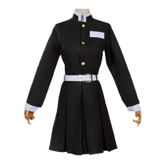 veste kimono de tsuyuri avec sigles chinois vue de l'avant
