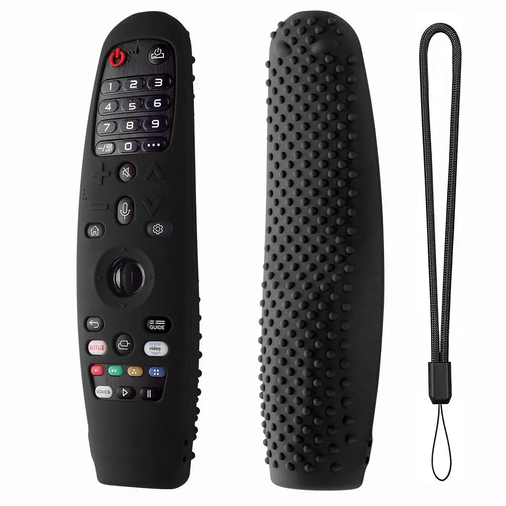 pcx 리모콘 LG 스마트 TV AN-MR650A600 20GA 19BA 리모컨 케이스, 소프트 실리콘 보호 커버, 호환 교체 액세서리