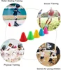 Soft Plastic Agility Field Marker for Soccer, Basketball, Football Indoor or Outdoor Skating Training Cones for Drills and Games 5
