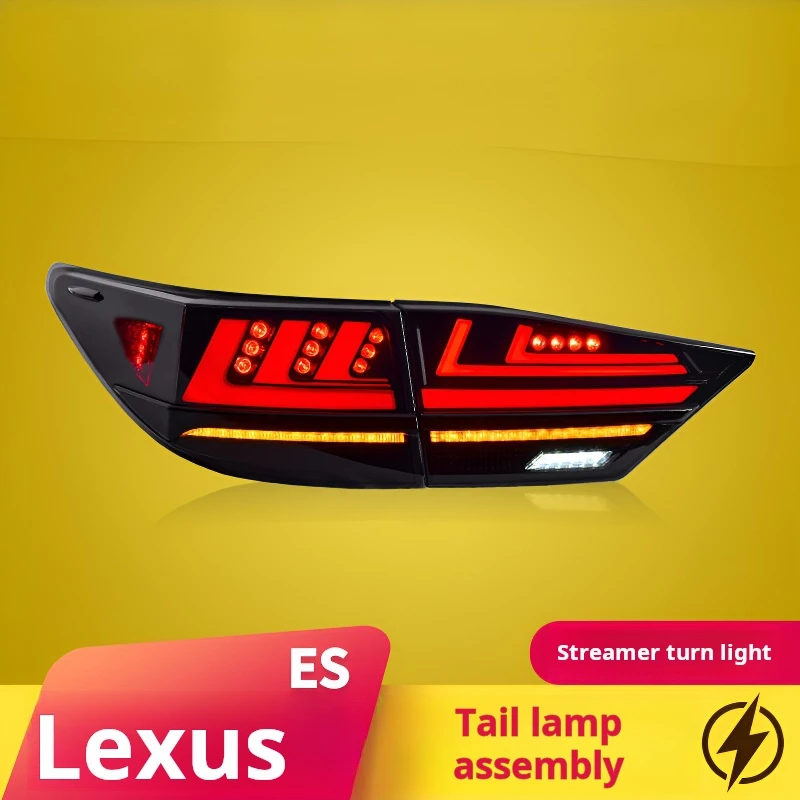 

Suitable For Lexus Es Taillight Assembly Modification, Racehorse Scanning Led Driving Lights, Led Flowing Turn Signal Taillights