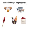5Pcs 3D Magnets-B