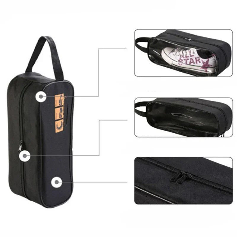 Portable Waterproof Travel Shoes Bag, Breathable Organizer, Gym Training, Yoga, Basketball, Football Shoes, 5 S9d37a760f8ca4454958c52121980135ao