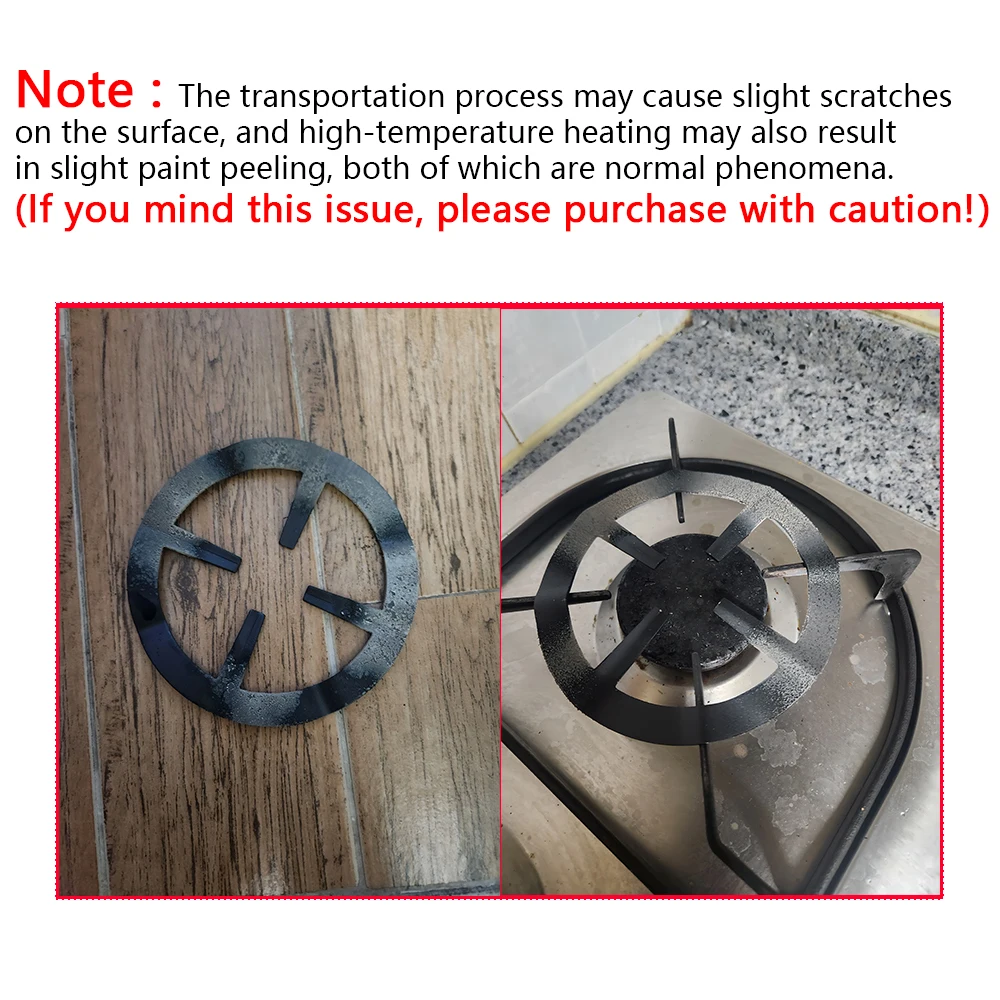 Gas Stove Accessories Stove Gas Ring Pot Reducer Trivet Grates Coffee Rings Stand Burner Range Grate Rack Wok Iron Cast Cooktop