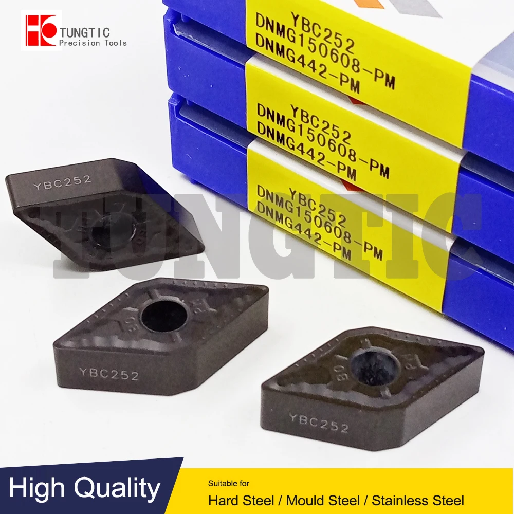 

DNMG150608-PM Turning Inserts Carbide Cutter For CNC DNMG 150608-PM
