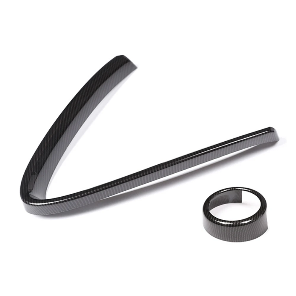 

For Alfa Romeo Giulia 2016-2019 Car Front Bumper Air Grilles V Frame Decoration Trim Sticker Logo Cover Accessories