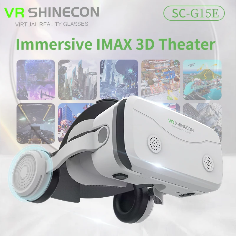 Occhiali per realtà virtuale VR Dispositivi per cuffie 3D Viar Occhiali per casco Lenti Smart per smartphone Telefono Cuffia mobile Realidade - immagine 6