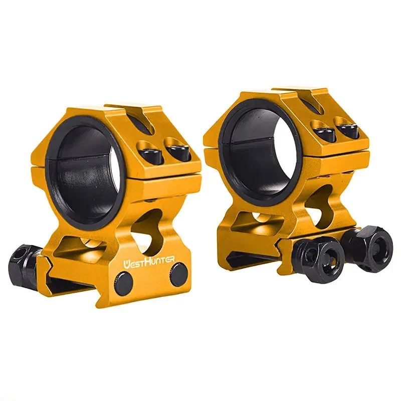 Rifle Scope 25.4MM/30MM Dia. Mount WestHunter Low Picatinny 20MM Rail Scope Mount Rings Tactical Optics Rings
