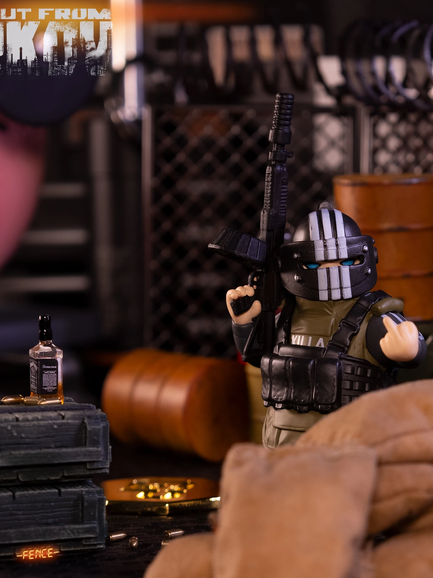 Tarkov Escape KILLA Action Figure Collectible Toy Q Version