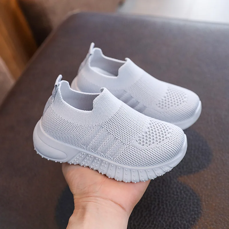 Sports Shoes Baby Shoes Kids Sneakers Kids Shoes Kids Sports Shoes Baby Fashion Casual Girls Sneakers Breathable Soft Botton Non-Slip Boys Shoes 1-6 Years Old