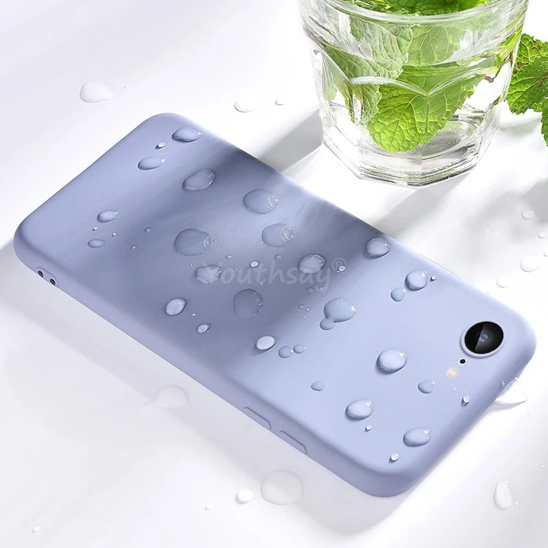 Liquid Silicone Soft Protector Case - Premium Grip & Shock Absorption