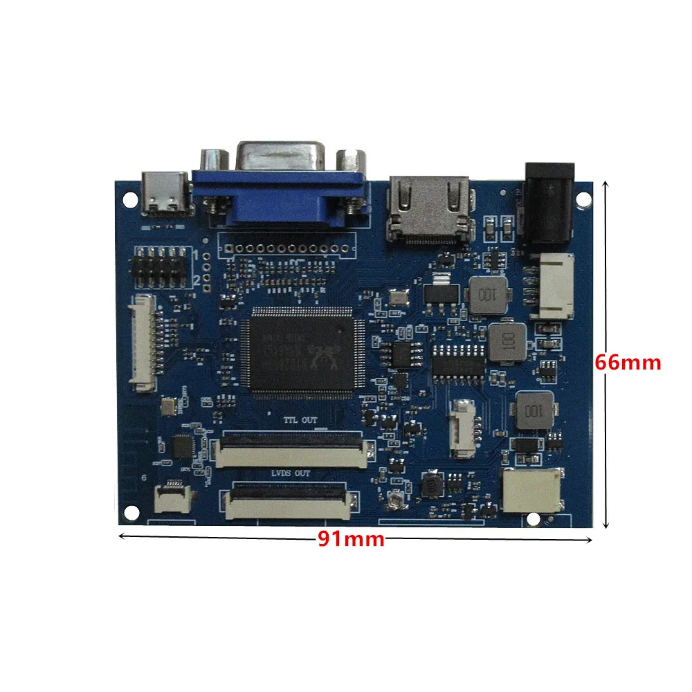 1024*600 LCD ÷ ȭ, HDMI/VGA ̹ Ʈ , Ÿ ġ ũ,   ǻ  , 8 ġ