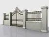 Golden Supplier Iron Gate Sliding Small Iron Gate Designs Wrought Iron Gate 5
