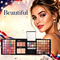 Professional Makeup Kit for Women with Mirror, Multi-color Makeup Gift Set Suitable for Girls, Including Eyeshadow, Compact Powder, Blush, Lipstick, Eyebrow Pencil, Eyeliner, Mascara (N), the Best Choice for Halloween and Valentine's Day Gifts 1