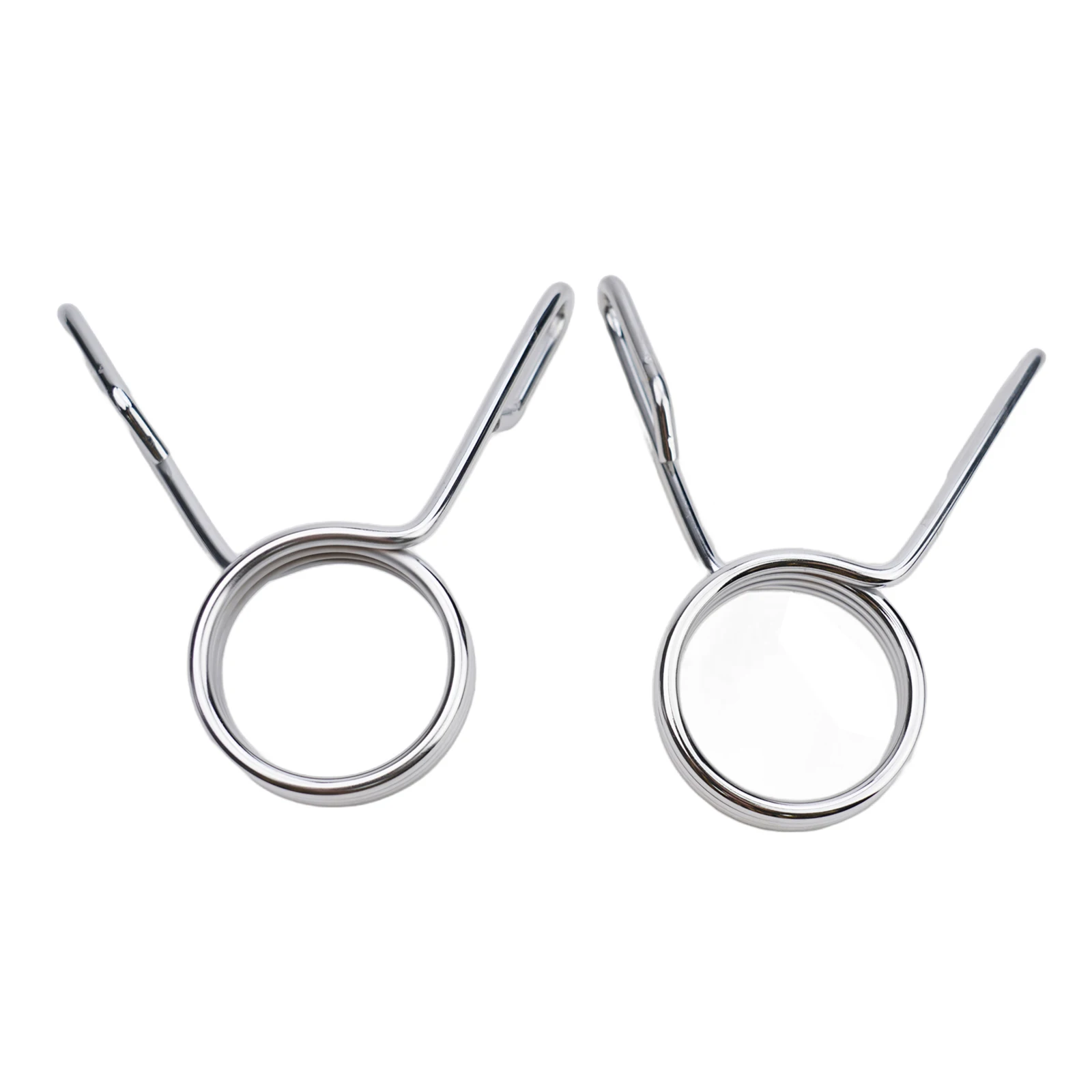 Barbell Accessories Spring Collars Collar Lock Clips Gym Weight Spring Barbell Collars Dumbbell Gym Accessories