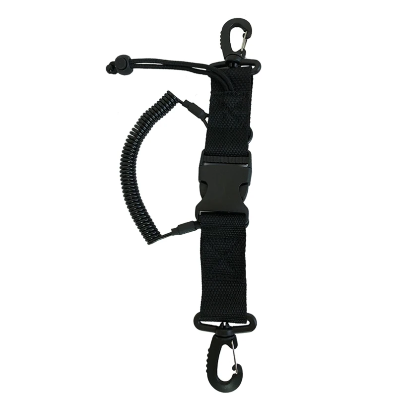 

Diving Camera Lanyard Spring Coil Camera Diving Quick Release Buckle Clips