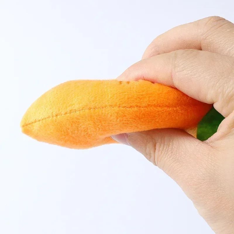 New Puppy Dog Toys For Small Medium Dogs Plush Squeaky Bone Aggressive Chewers For Pet Cat Products Banana Lobster 4