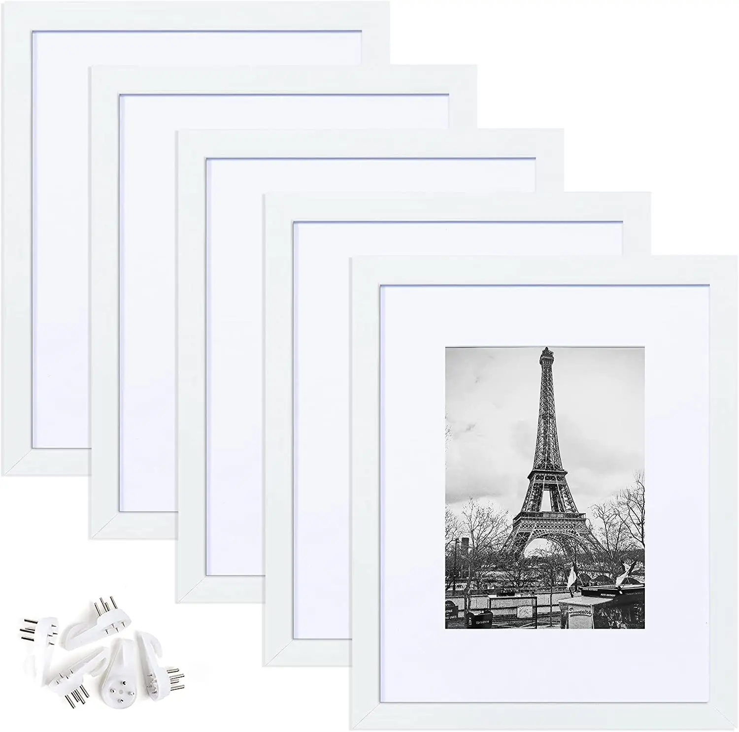 5x 7/8 x1 0/11x14 cornice Display immagini Multi cornici Collage per parete Display da tavolo decorazione Album fotografico - immagine 2