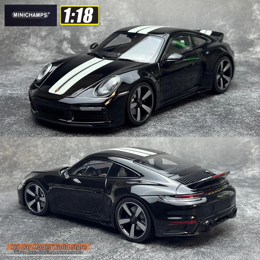 ミニチャンプス ダイキャストモデル 1/18 ポルシェ 911 (992) スポーツ