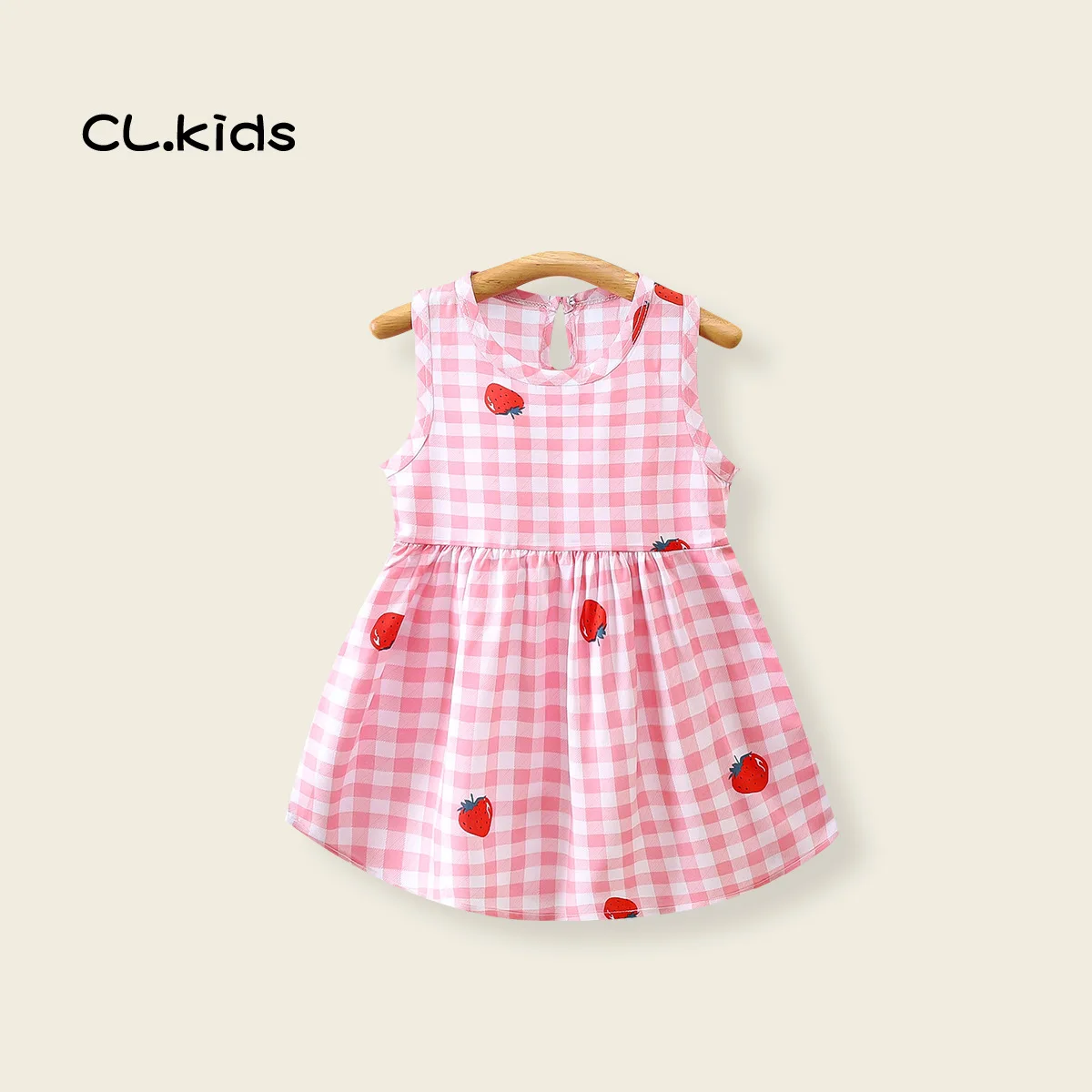 Baby Mädchen Kleid Ärmellose Blumen Kleider Für Kinder Mädchen Kleidung Baumwolle Sommer Prinzessin Party Kleid Kinder Strand Kleid Outfit – Detail 13