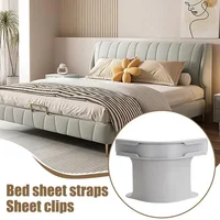 4PCS Invisible Bed Sheet and Bed Cover Fastener Invisible Quilt Sheet Holder Clips Single Quilt Cover Fixed Non-slip Clips 2