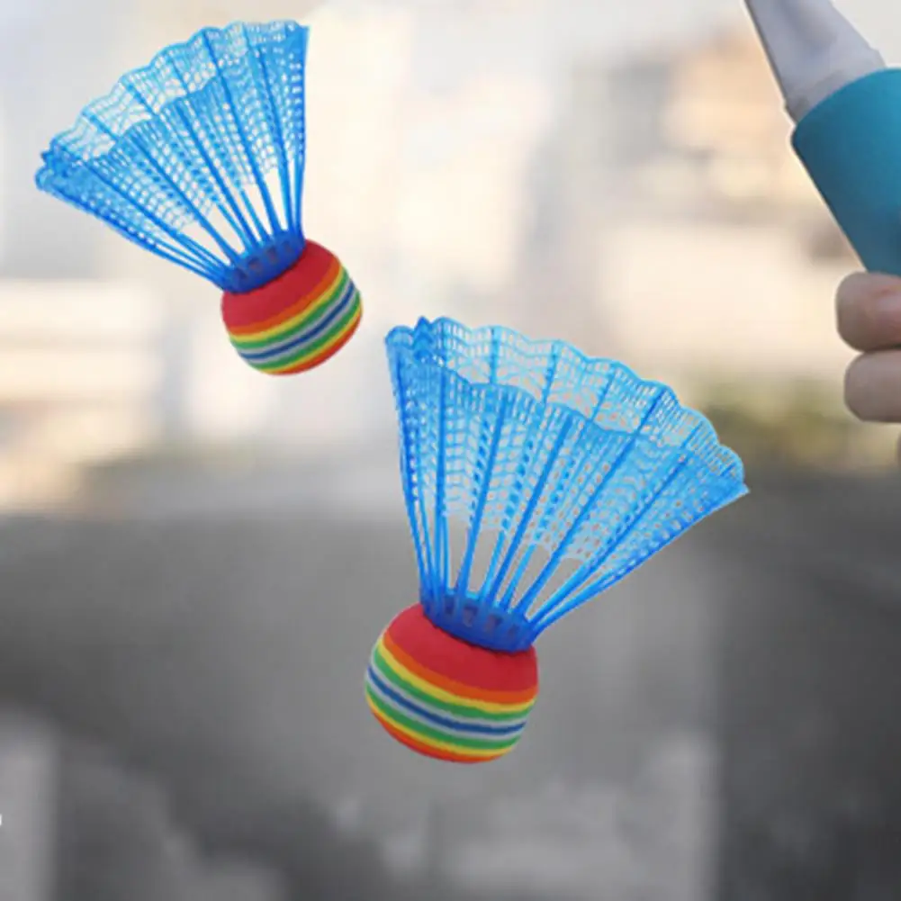 Training Shuttlecock High Speed Training Badminton Continuously Bounce Good Toughness Badminton Ball Sports Accessories 10Pcs