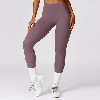 High Taille Gym Leggings Frau Trainings hose Frau Running Scrunch Strumpfhose Frauen Push-up Sport Leggings atmungsaktive Yoga-Kleidung — изображение 2
